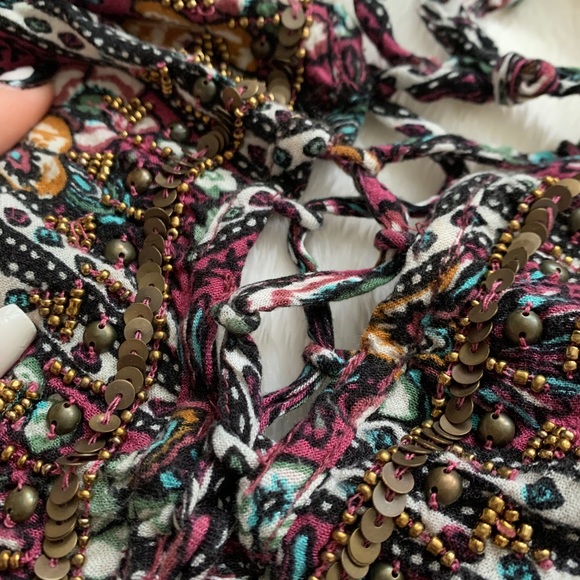 American eagle flower romper - Picture 2 of 3